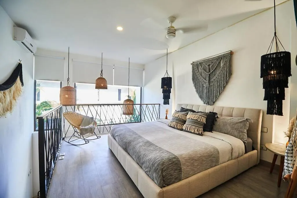 Apartment Ferienwohnung Neem 14 1Br Bohogem In The Heart Of Tulum